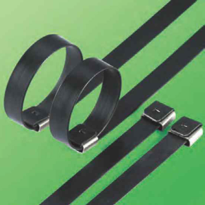 PVC COATED STAINLESS STEEL CABLE TIE O1 SERIES
