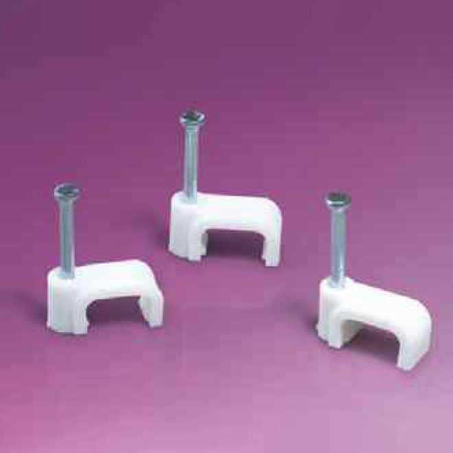 SQUARE CABLE CLIPS